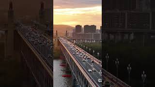 Nanjing Yangtze River Bridge A Historic Marvel Across the Yangtze 🌉✨ [upl. by Yadsendew]