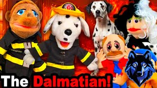 PUFFBOW BECAME THE FIREFIGHTER DOG 🐕 SML Movie The Dalmatian 🐺 dalmatian [upl. by Klute]