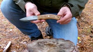 Thoristesting Casström  No 10 Swedish forest knife [upl. by Emilie32]