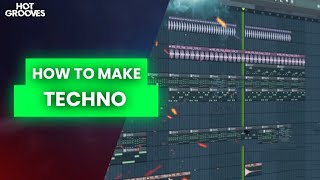 How to make Techno FL STUDIO TUTORIAL  MODERN TECHNO [upl. by Angelita661]