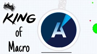 SOLO MACRO 300 PING ❗️AGARIO MOBILE [upl. by Roswell]