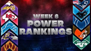 NFL Week 6 Power Rankings [upl. by Shirl]