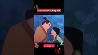 Not So Great Sequels  Mulan 2 shorts trending viral disney mulan [upl. by Acnoib281]