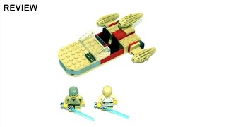 LEGO Star Wars Landspeeder Set 7110 Silent Review [upl. by Oravla734]