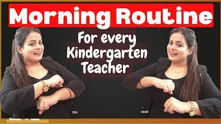 Start your day with simple warm up routine everyday  Morning activities for kindergarten teachers [upl. by Ohploda]