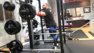 405 pause squat with hip circle [upl. by Sontag]