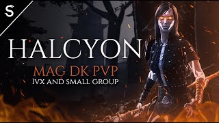 Halcyon  Magicka Dragonknight 1vX and Small Group PvP  No CP  Stonethorn [upl. by Valerian]