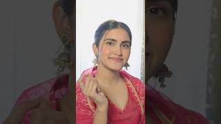 Easy makeup look for beginners 💕 Alia bhat makeup✨ festive makeup shortsviral shorts makeup [upl. by Enirehtakyram]