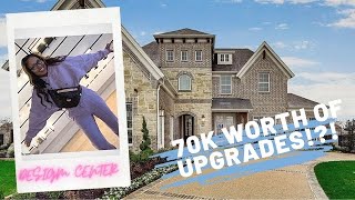 70k worth of upgrades DESIGN CENTER APPOINTMENT Dream Home NewBuildupdate customhome [upl. by Ardiedal847]