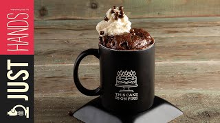 3ingredient mug cake  Akis Petretzikis [upl. by Sidras903]