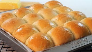 BUTTERSOFT BUNS So Easy To Make Bread [upl. by Barrington33]