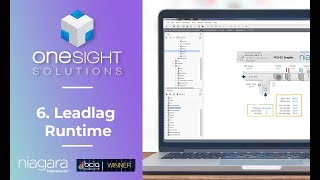 6 Leadlag Runtime  Niagara 4 Video Training [upl. by Navannod]
