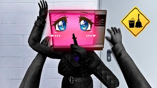 TV Woman x TV Man LOVE STORY 5 amp TV Man SAVES TV Woman In Garrys Mod [upl. by Alfreda774]