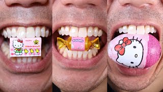 The Most Satisfying Chocolate and Candy Chewing Compilation Ever Made [upl. by Elodia]