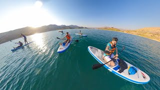 Paddle Boarding in Duhok Dam سه‌دا دهۆک VLOG54 [upl. by Aigil]