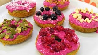 The Best Baked Donuts Recipe  Healthy Donuts [upl. by Leugimesoj318]