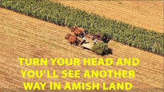 Chopping Silage in AMISH LANDMany Different Methods are Used to Fill Silos Bunkers and Bags [upl. by Denney]