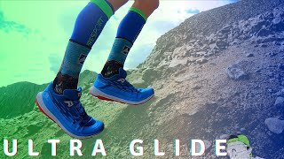 Salomon Ultra Glide Mountain Test Run amp Review [upl. by Tnahsin678]