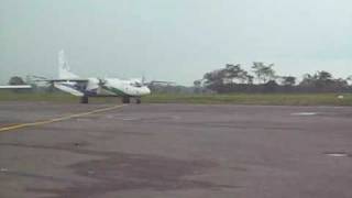 Despegue  Antonov AN26  Aeropuerto Vanguardia de Villavicencio  Colombia [upl. by Bonns]