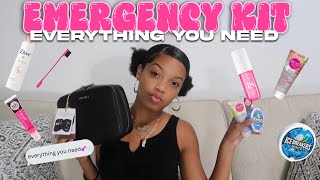 WHATS IN MY BACK TO SCHOOL EMERGENCY KIT  the best guide [upl. by Tansey]