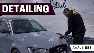 Detailing a Nardo Grey Audi RS3 [upl. by Namaj]