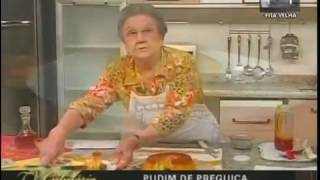 Palmirinha  Pudim de preguiça  Receita Resumida  Tv Culinária 2006 [upl. by Leandra]