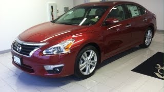 2014 Nissan Altima 35 SL Start Up In Depth Tour and Review [upl. by Kcirednek]