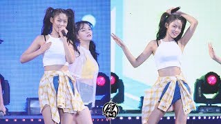 180706 AOA 설현 직캠 빙글뱅글 Bingle Bangle AOA Seolhyun Fancam 강원도민대축제 춘천시 중도 특별무대 By 천둥 [upl. by Ilegna]