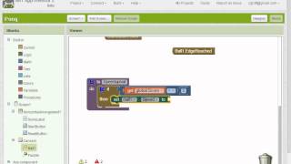 App Inventor 2 Pong  Part 4 [upl. by Yantruoc512]