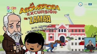 La asombrosa excursión de Zamba en el Museo de Ciencias Naturales [upl. by Aynek]