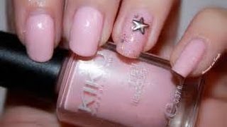 TUTO NAIL ART Comment coller une canne sur les ongles [upl. by Kale]