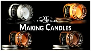 Candle Making Tutorial For Beginners  How to Make Candles At Home  Kitchen Candle Making [upl. by Aissat]