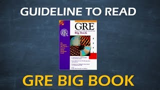 How to Read GRE Big Book for competitive exams [upl. by Neelcaj]