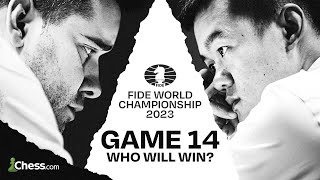 Ding vs Nepomniachtchi  FIDE World Championship  Game 14 ft Caruana Sachdev amp Hess [upl. by Jepum769]