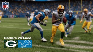 Packers VS Lions Madden 25 Full Broadcast [upl. by Tinor]