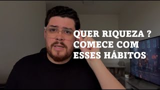 3 Hábitos financeiros que pessoas bem sucedidas nunca abandonam [upl. by Eynenihc]