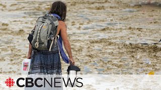 Burning Man festival 70000 attendees stranded and one dead after rain and flooding [upl. by Tomlinson]