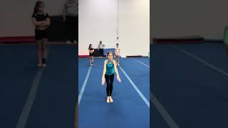 Training Backhandsprings Shorts Cheer [upl. by Atsiuqal]