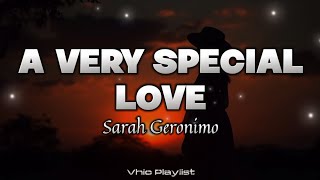 A Very Special Love  Sarah Geronimo Lyrics [upl. by Jannelle442]