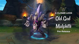 Old God Malphite Epic Skin PreRelease [upl. by Lisette]