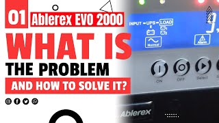 【4K】 Ablerex EVO 2000 UPS  What is the PROBLEM and How to SOLVE it [upl. by Kella]