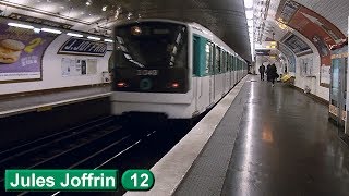 Métro de Paris  Jules Joffrin  Ligne 12  RATP MF67 [upl. by Dimah]