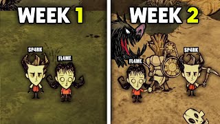 We Spent 2 Weeks in Dont Starve Together [upl. by Tatianas]