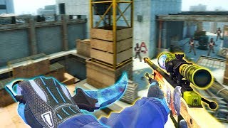 FLEXING On SILVER Matchmaking With High Tier CSGO Skins [upl. by Carmena381]