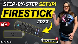 How to SET UP an Amazon FIRESTICK  2023 StepByStep [upl. by Ratha274]