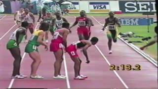 1994 Commonwealth Games Mens 4x400m Relay Final [upl. by Lindy]