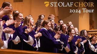 Experience the St Olaf Choir Live • 2024 Tour of the Southeast and Colorado [upl. by Lezned]