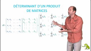 Déterminant d’un produit de matrices [upl. by Ettenaej]