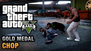 GTA 5  Mission 5  Chop 100 Gold Medal Walkthrough [upl. by Niwled223]