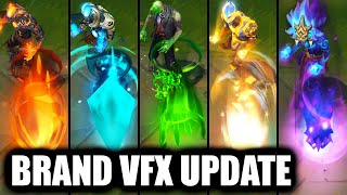 All Brand Skins Visual Effect Update VFX Update 2024 League of Legends [upl. by Singer297]